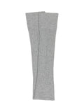 Guêtre femme, maille côtelée chaude, accessoire de danse et yoga, protection thermique élégante, modèle Irène - Guêtre - Gris