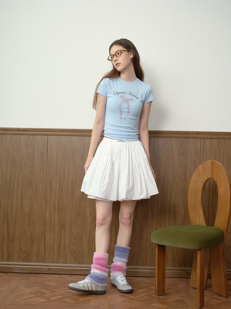Guêtres douces moelleuses dégradé couleur, accessoires mode hiver, confort thermique, guêtres longues tricotées, chaussettes hautes fantaisie, modèle Gismène - Guêtre - Style 1