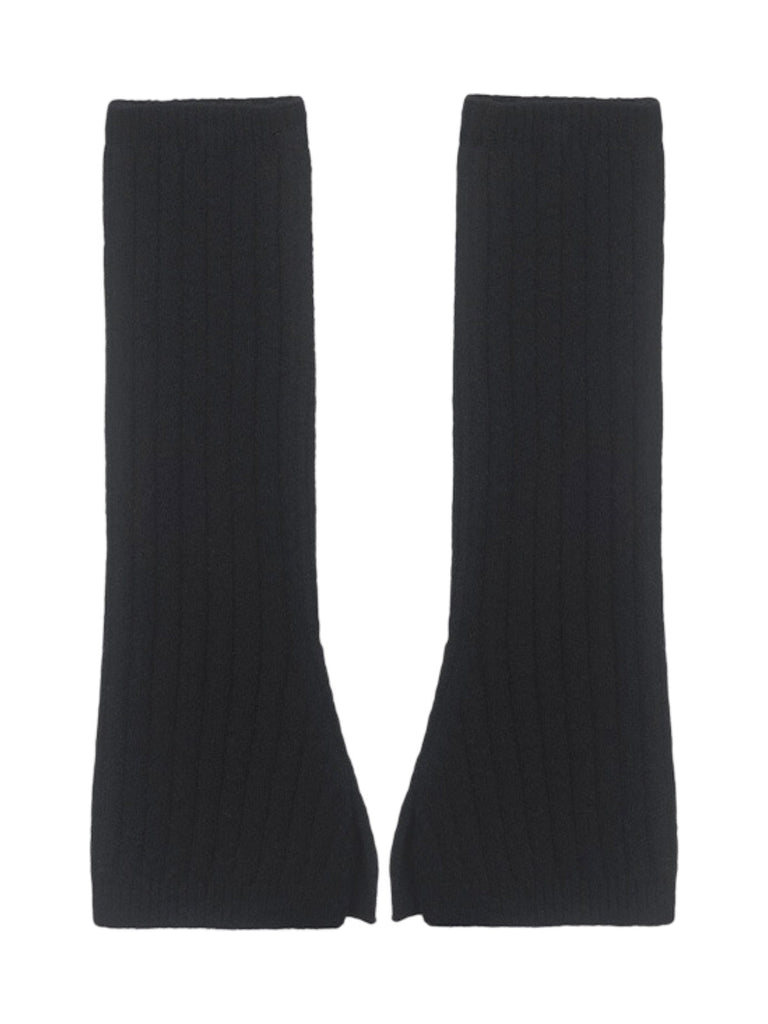 Guêtres évasées femme laine, tricot chaudes, accessoires hiver mode, guêtres longues côtelées, guêtres confortables chaussures, modèle Étime - Guêtre - Multicolore 2