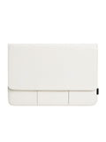Housse pour ordinateur, housse de protection, housse laptop imperméable, housse MacBook, étui rangement PC portable, modèle Arivor - Housse - Blanc 13"