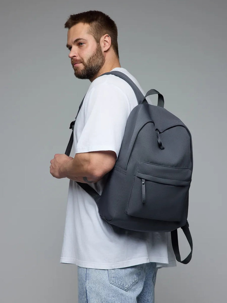Unisex backpack, laptop compartment, waterproof, large capacity, daily use, school bag, model Jixe