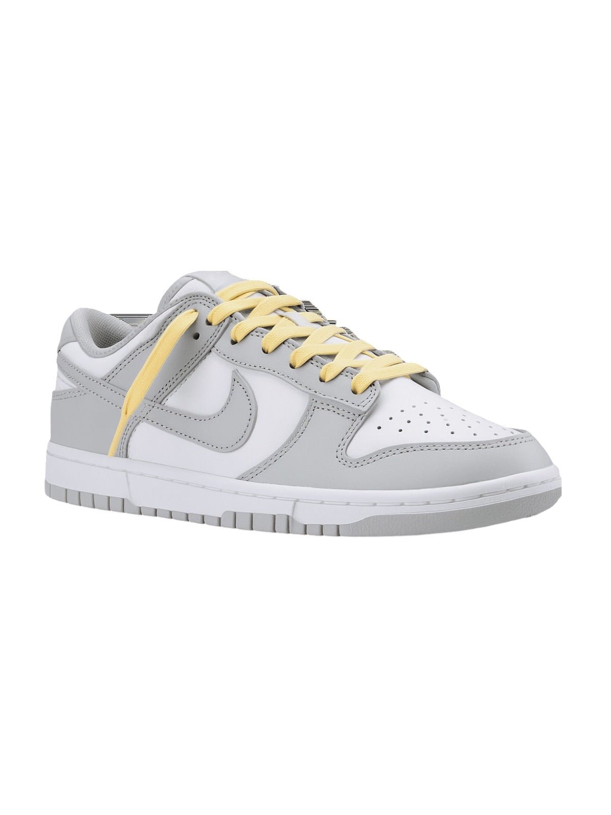 Lacets plats classiques colorés, lacets universels, lacets sneakers résistants à la mode, personnalisation baskets, modèle Mélandre - Jaune pastel 80 cm