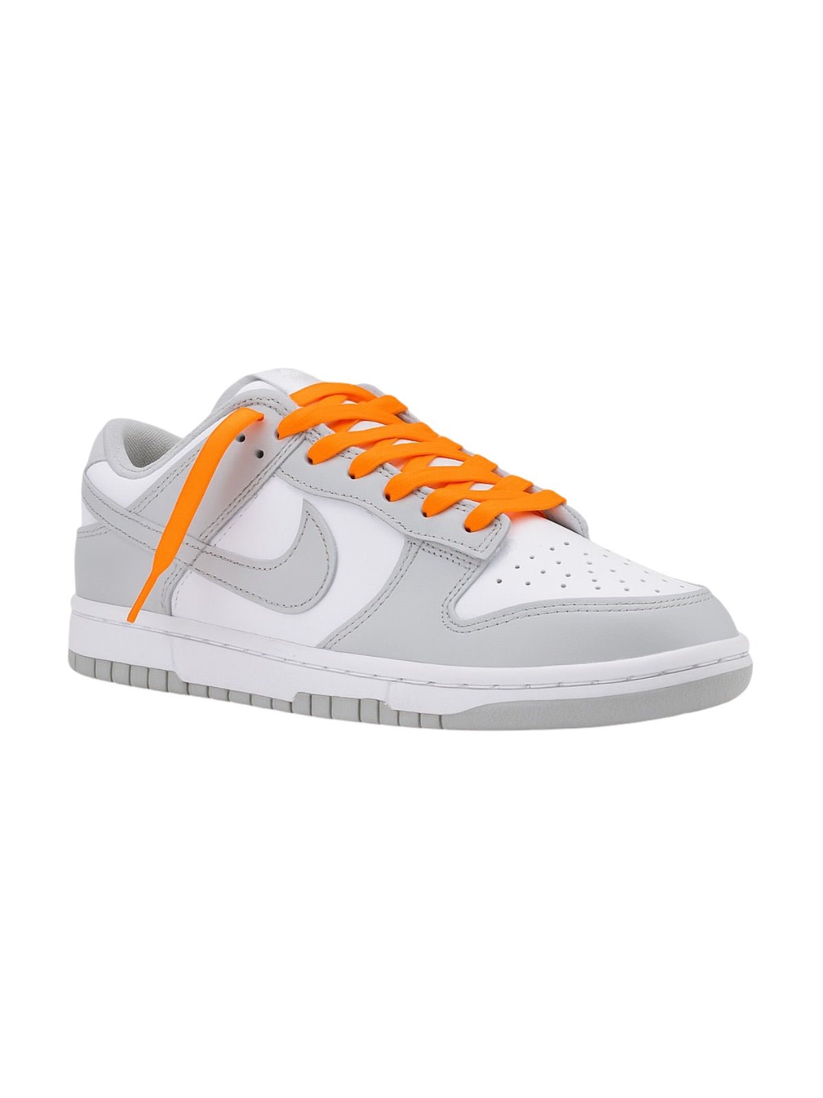 Lacets plats classiques colorés, lacets universels, lacets sneakers résistants à la mode, personnalisation baskets, modèle Mélandre - Orange 80 cm