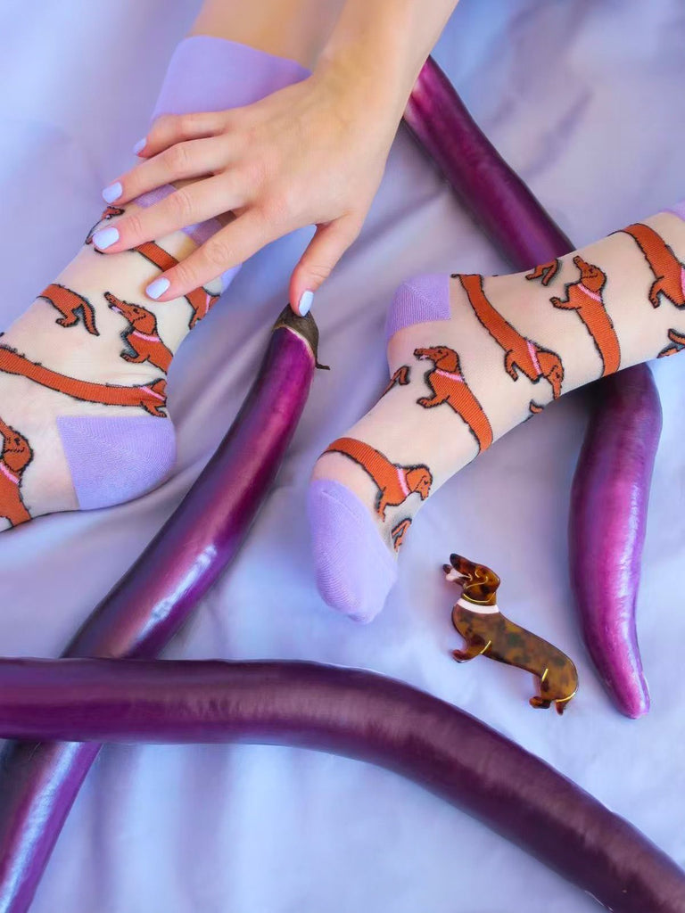 Pince à cheveux chien, pince crabe acétate, pince marron écaille, accessoire cheveux fantaisie, pince pour demi - attache, pince solide cheveux, modèle Urisse - Pince à cheveux - Marron