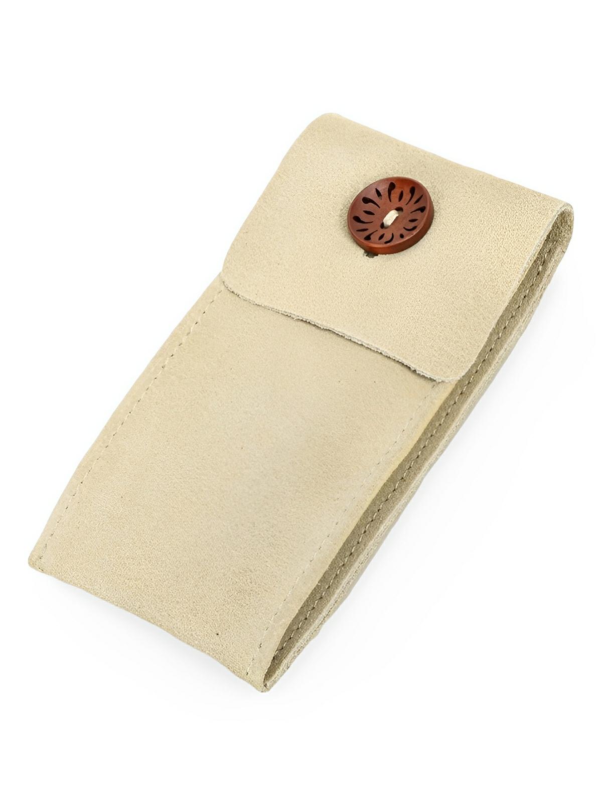 Pochette à montres, en cuir, rangement idéal, modèle Arsénius - Coffret - Blanc