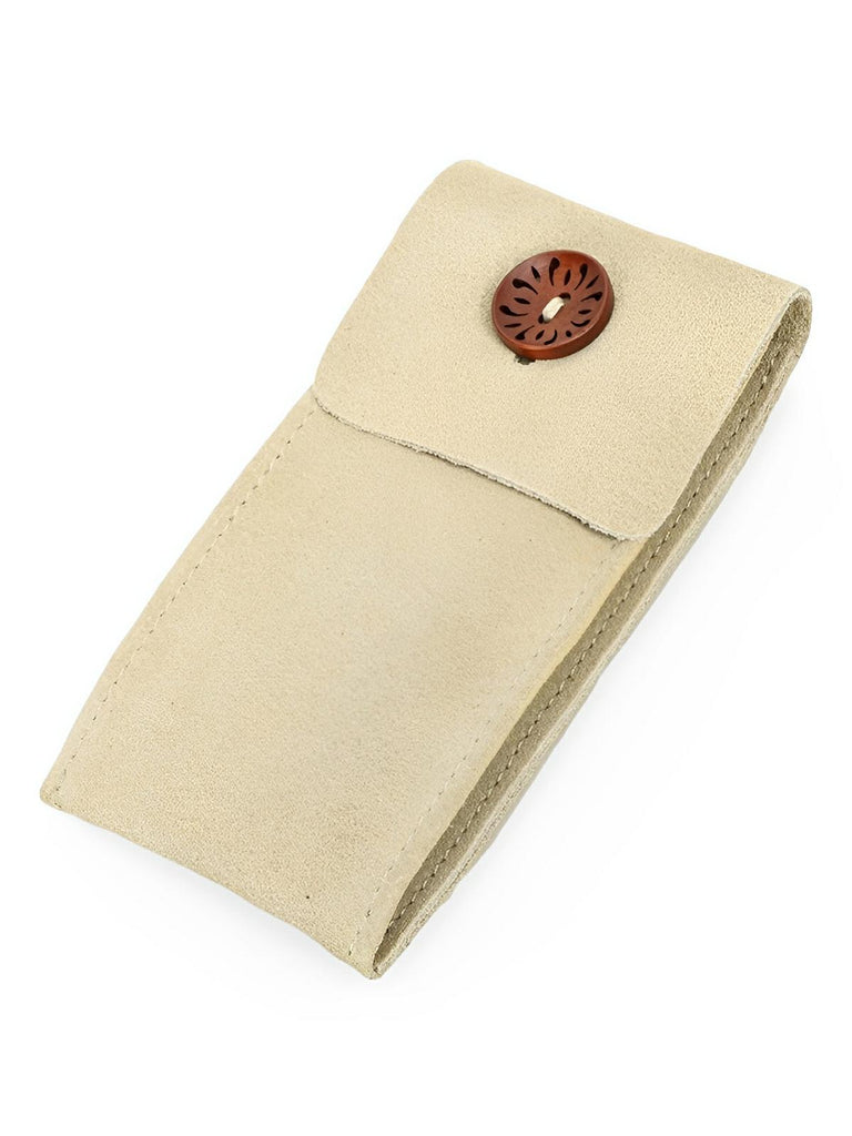 Pochette à montres, en cuir, rangement idéal, modèle Arsénius - Coffret - Blanc