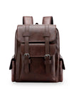 Sac à dos à grande capacité, pour la vie quotidienne, au design moderne, modèle Ludovic - Sac à dos - Café