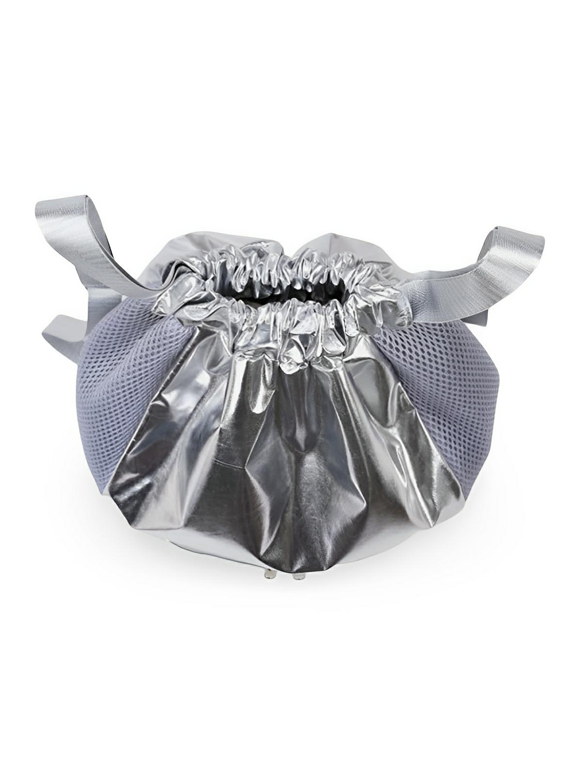 Sac à dos sport femme, grande capacité, compartiment chaussures, tissu déperlant, léger, confort optimal, modèle Blandine - Sac à dos - Argent
