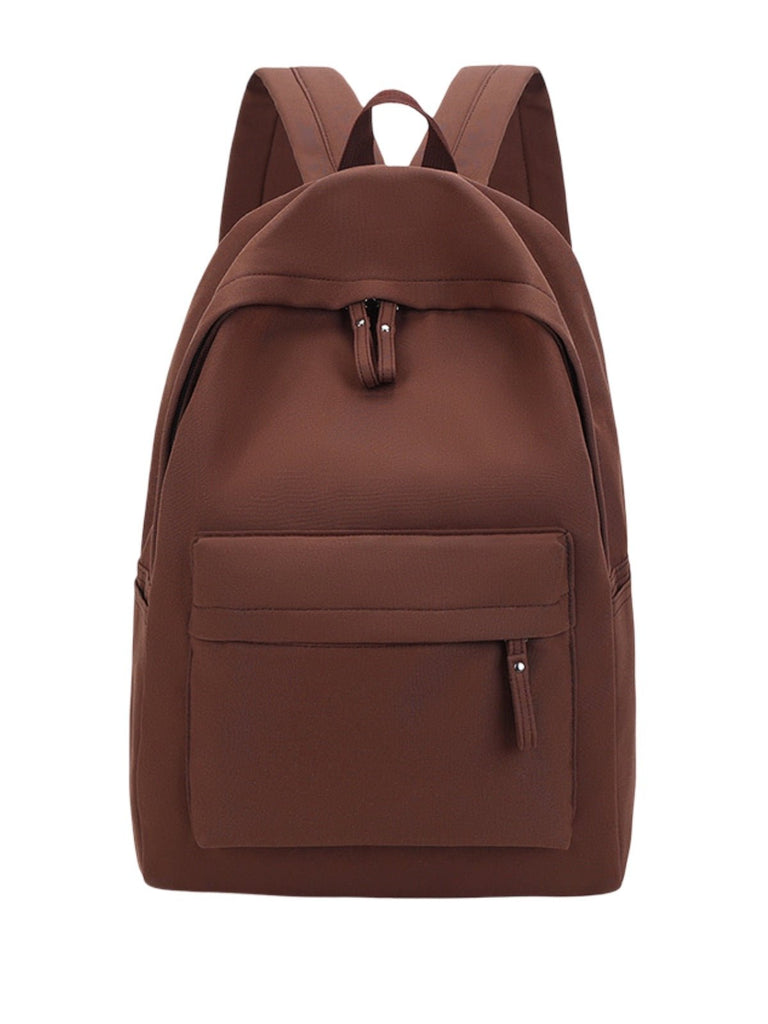 Sac à dos unisexe, compartiment ordinateur, imperméable, grande capacité, usage quotidien, sac d'école, modèle Jixe - Sac à dos - Marron