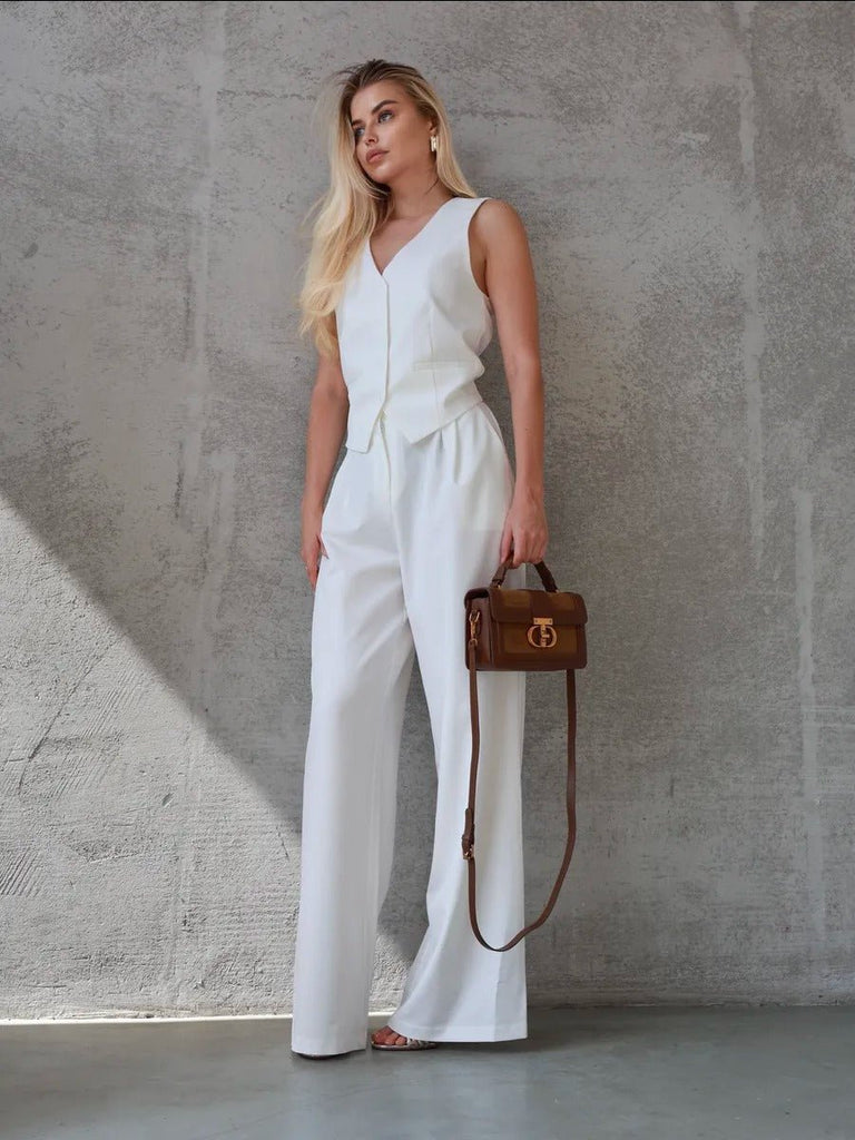 Sac à main femme aspect croco, sac bandoulière chic, sac porté travers avec fermoir doré, aspect moderne, modèle Limona - Sac à main - Marron