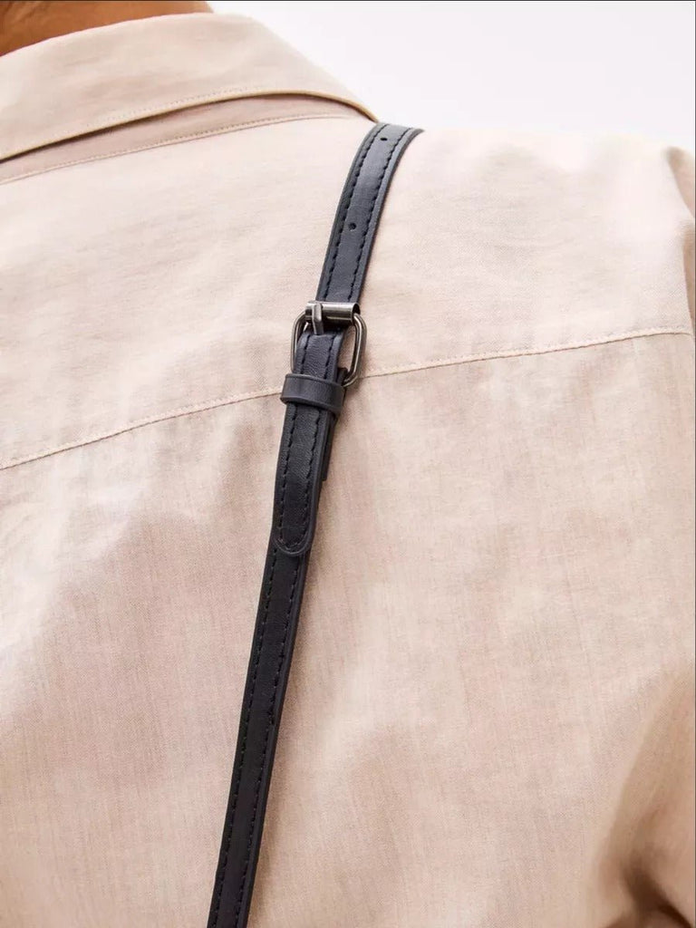 Sac à main matelassé femme, chaîne métal, porté épaule, simili vegan, style tendance, fermeture sécurisée, modèle Lucresse - Sac à main - Noir