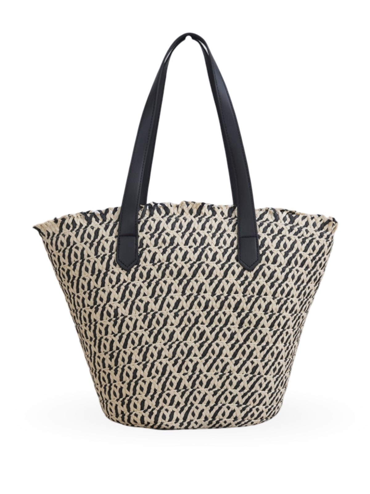 Women's beach bag, large summer straw tote, lightweight shoulder bag,