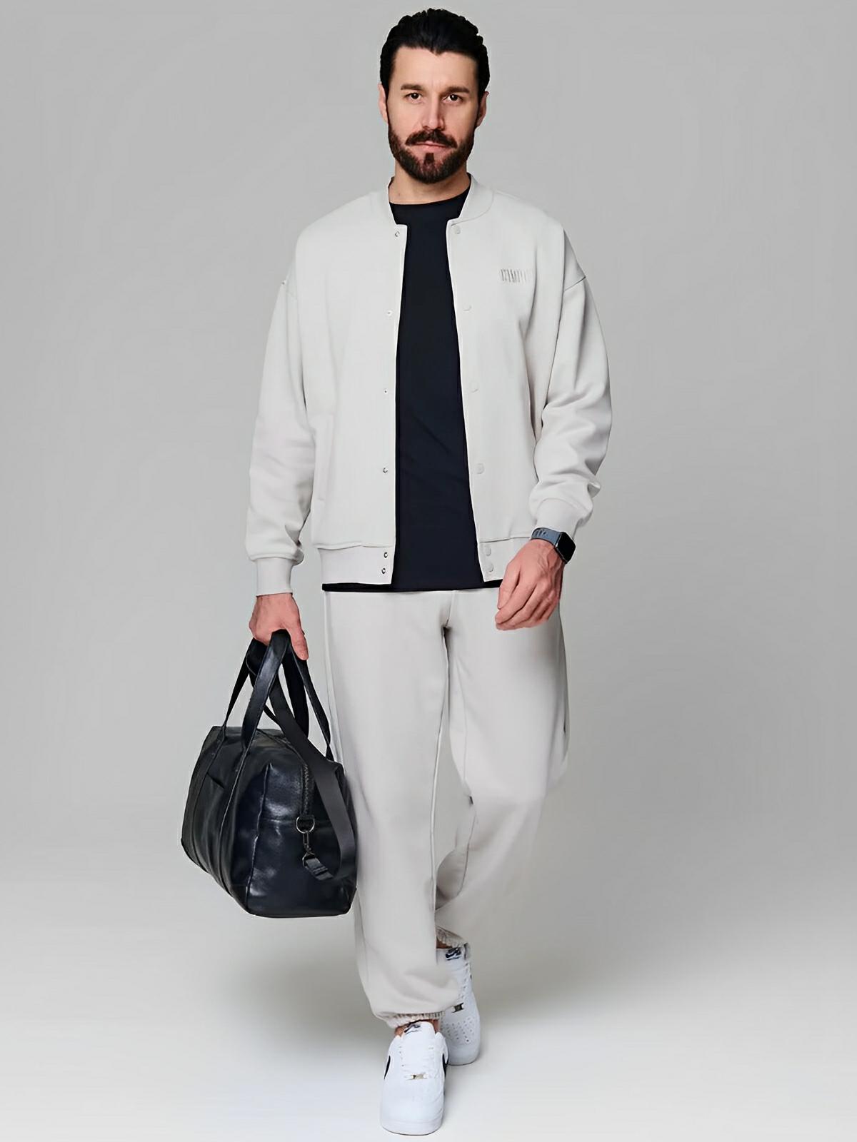 Sac de voyage d'affaires en cuir, pour l'homme actif, modèle Dagobert - Sac de voyage - Noir