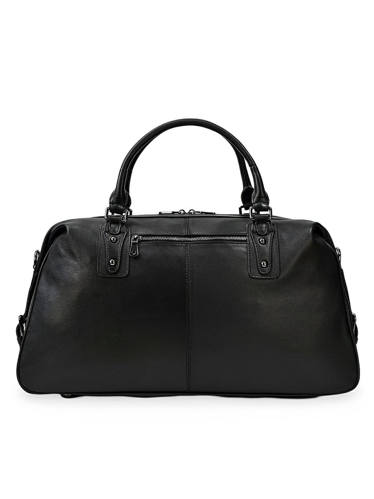 Sac de voyage en cuir, pour l'homme moderne, modèle Severin - Sac de voyage - Noir