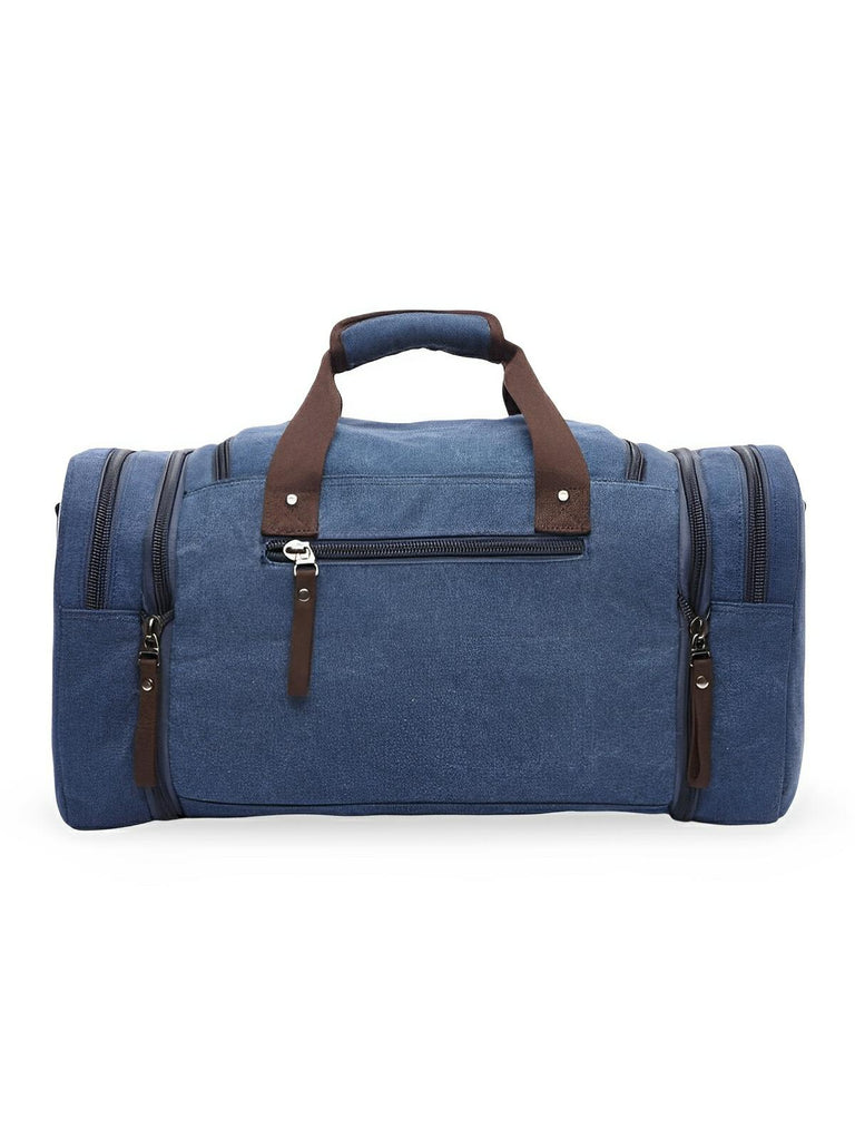 Sac de voyage en toile pour homme, grand format, multi - poches, et résistant, modèle Tony - Sac de voyage - Bleu