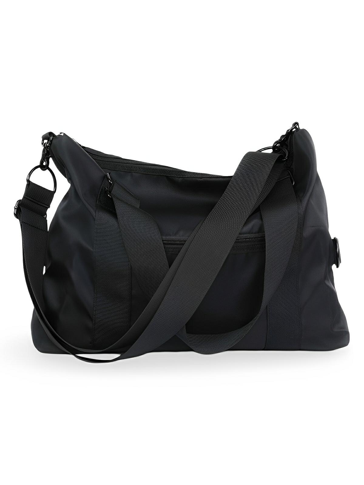 Sac de voyage homme, grand format, léger, imperméable, idéal pour le quotidien, modèle Florian - Sacoche - Noir