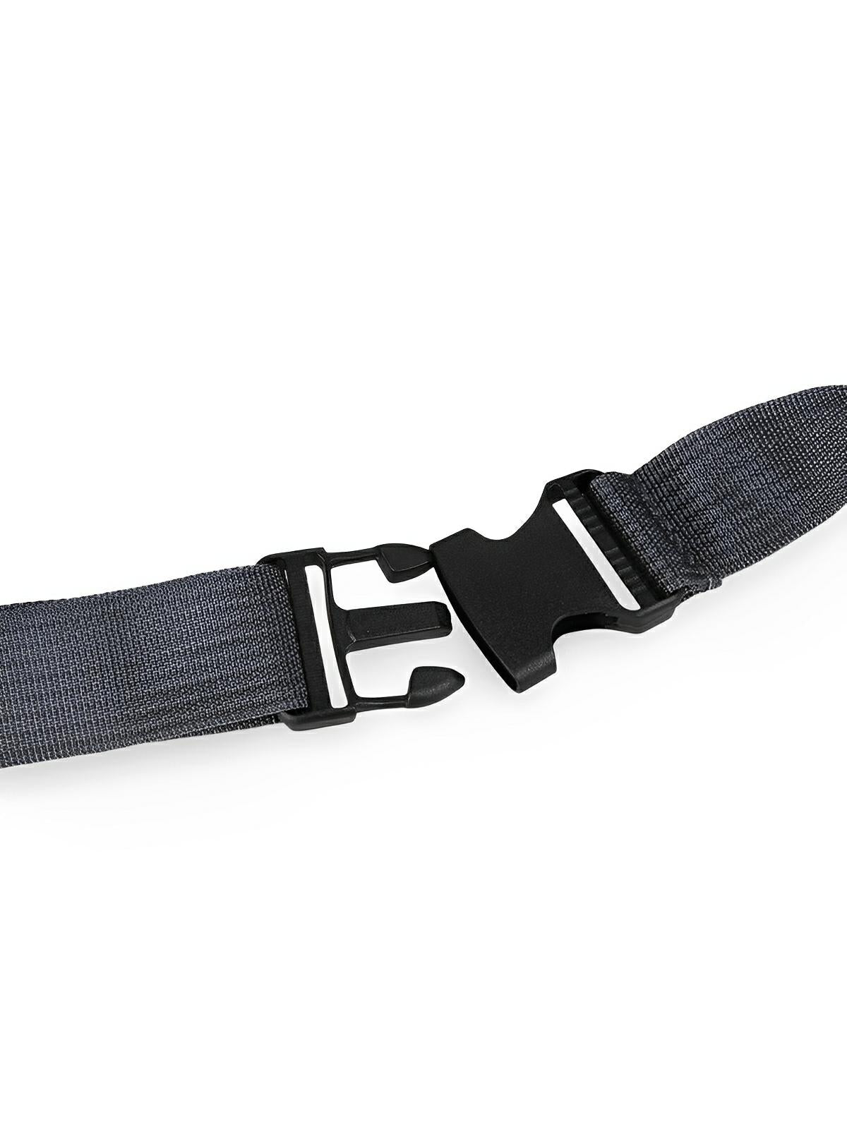 Sacoche banane de sport, unisexe, ceinture réglable, poches multiples, léger et pratique, modèle Usain - Sacoche - Noir