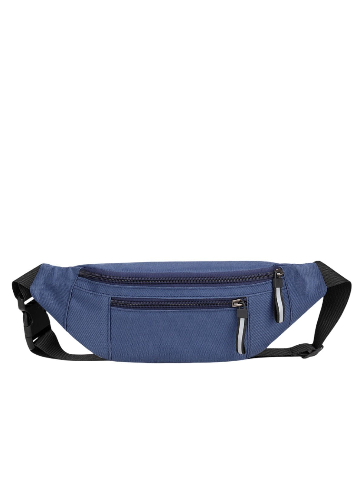 Sacoche banane femme, sac ceinture déperlant, sac poitrine compact, sac travers léger, sac sport randonnée, modèle Vedastine - Sacoche - Bleu
