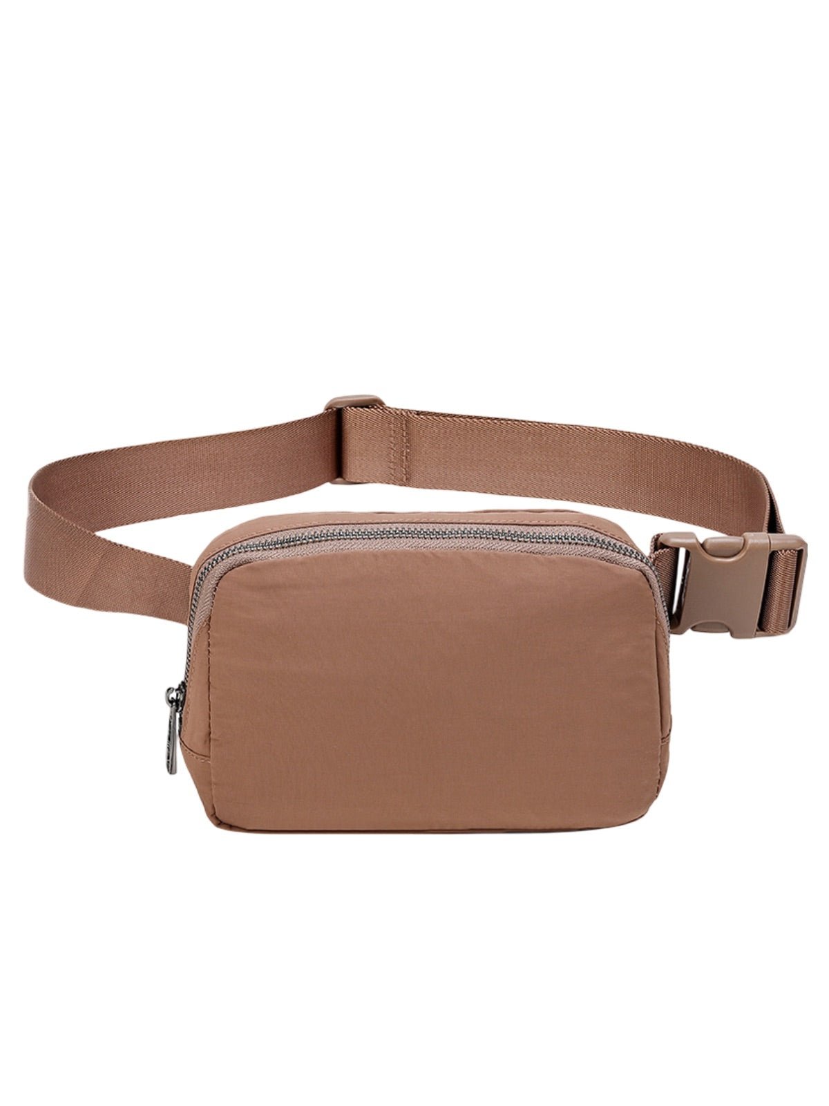 Sacoche banane femme, sac sport, sacoche unisexe, sac imperméable, ceinture ajustable, modèle Jocelyne - Sacoche - Marron